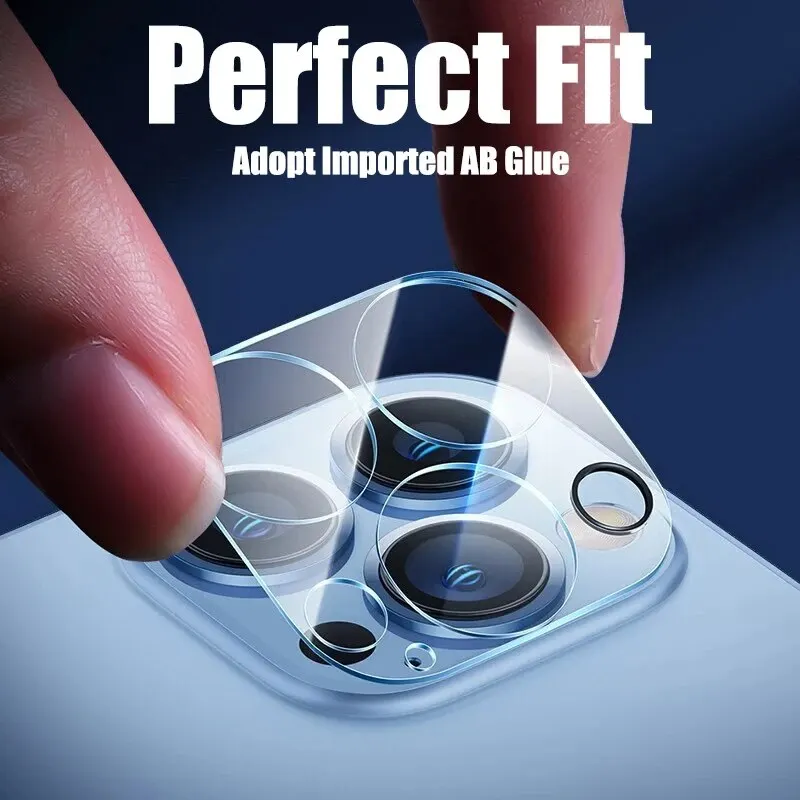 4PCS HD Back Camera Glass Protectors For iPhone 13 11 12 14 Pro Max Lens Protective Ziai Glass on iPhone 15 PRO MAX Camera Film
