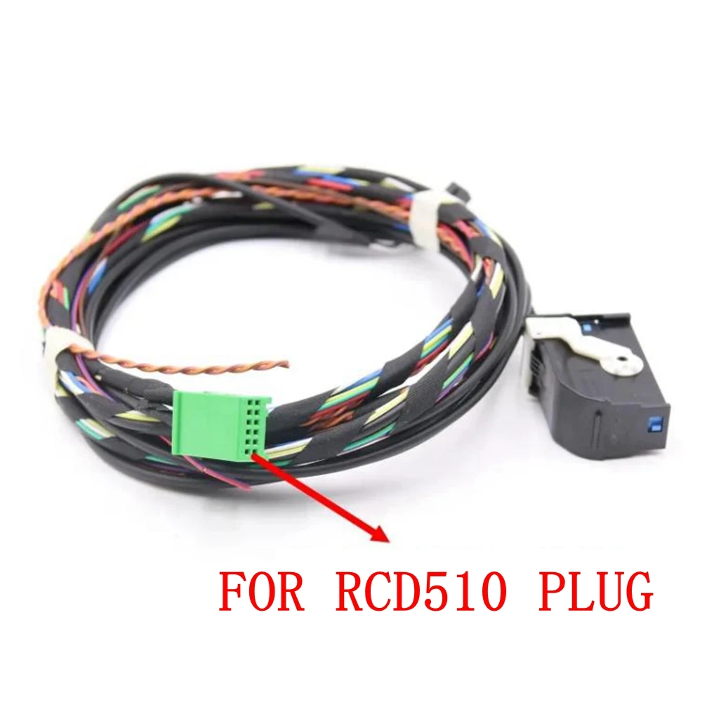 

ДЛЯ AUDI A4 B8 Q5 8R Golf Passat Tiguan Jetta 9W2 9W7 9ZZ Bluetooth RCD510 RNS510 Жгут проводов Кабели с микрофоном
