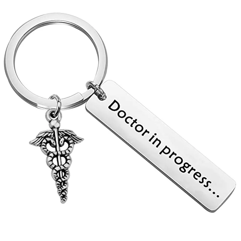 2022 Nursing Student Future Nurse Inspirational Keychain Nurse In Progress Gift Nursing Student Friend Gift Keychain