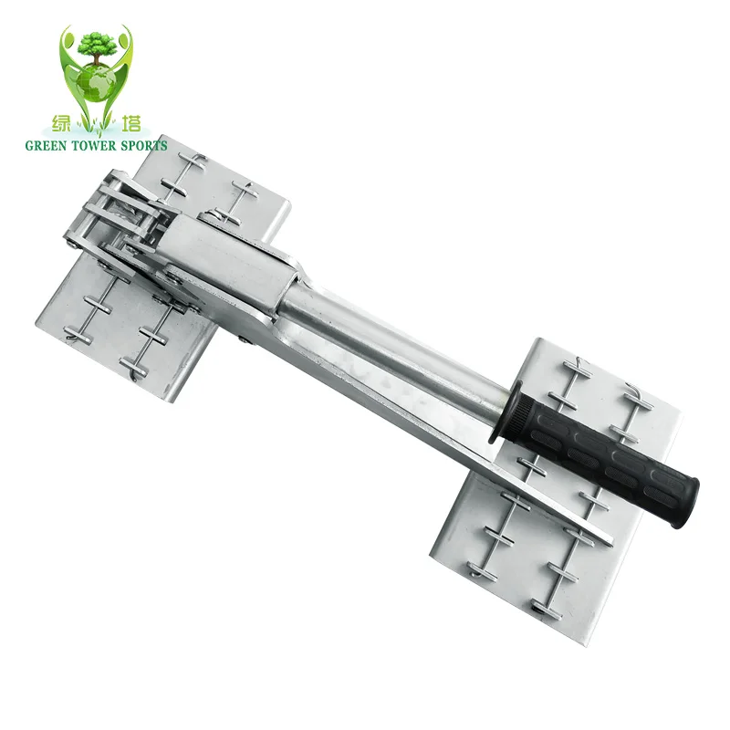 GREEN TOWER SPORTS Durable Steel Artificial Grass Turf Tractor & Fixing Tool with Turf Claw for Football/Soccer Fields