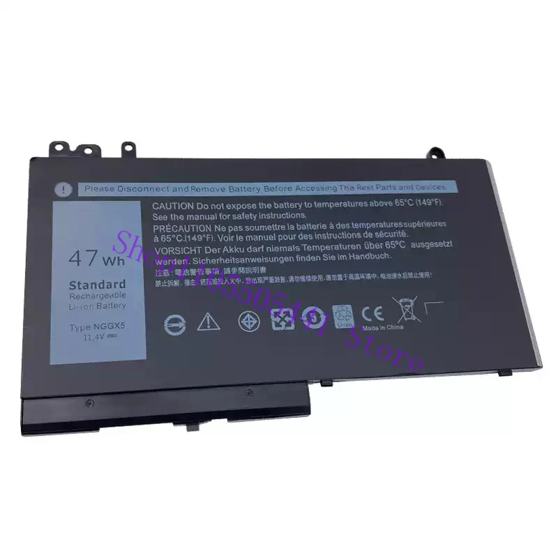 New for DELL Latitude E5270 E5470 E5570 NGGX5 Laptop Battery 3900mAh
