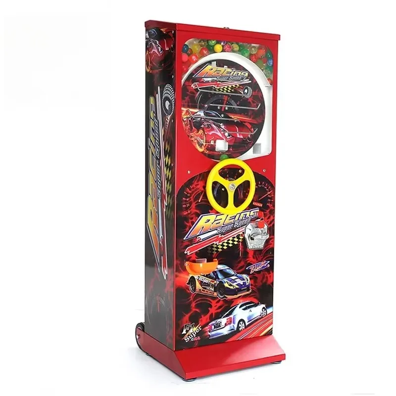 Newly released coin-operated candy twister & bouncing ball toy vending machine
