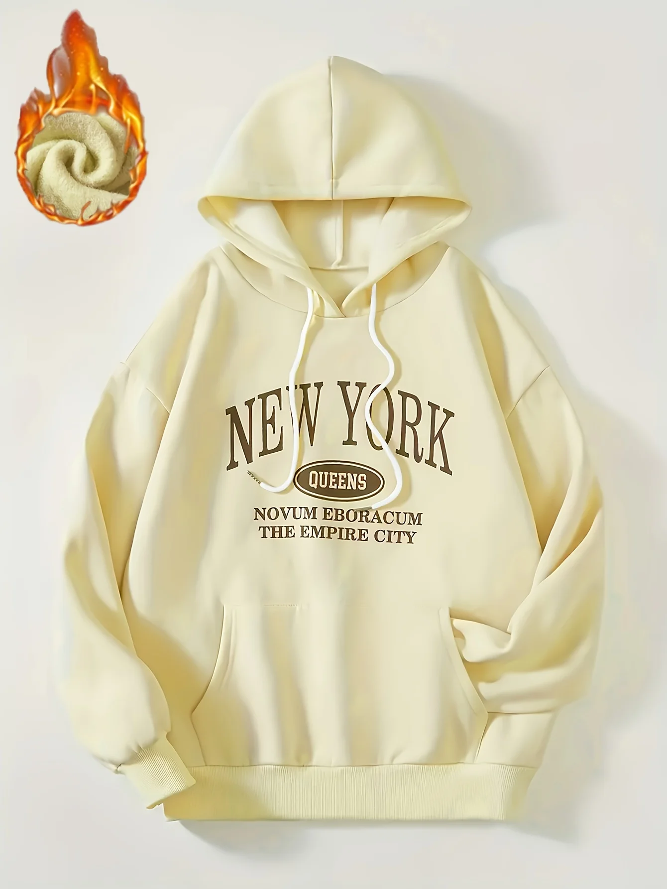 

New York City Brooklyn креативные женские толстовки с буквенным принтом свободная толстовка Y2K уличная спортивная флисовая толстовка унисекс
