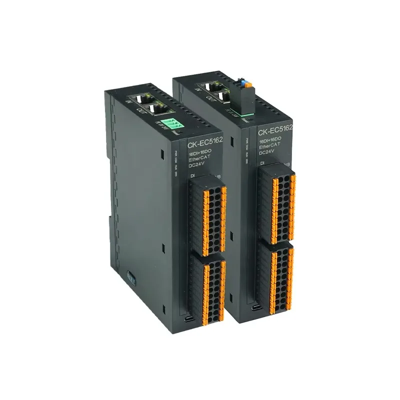 16DI 12DO Switch Relay EtherCAT Remote IO Module with RJ45 Interface Digital Input Relay Output