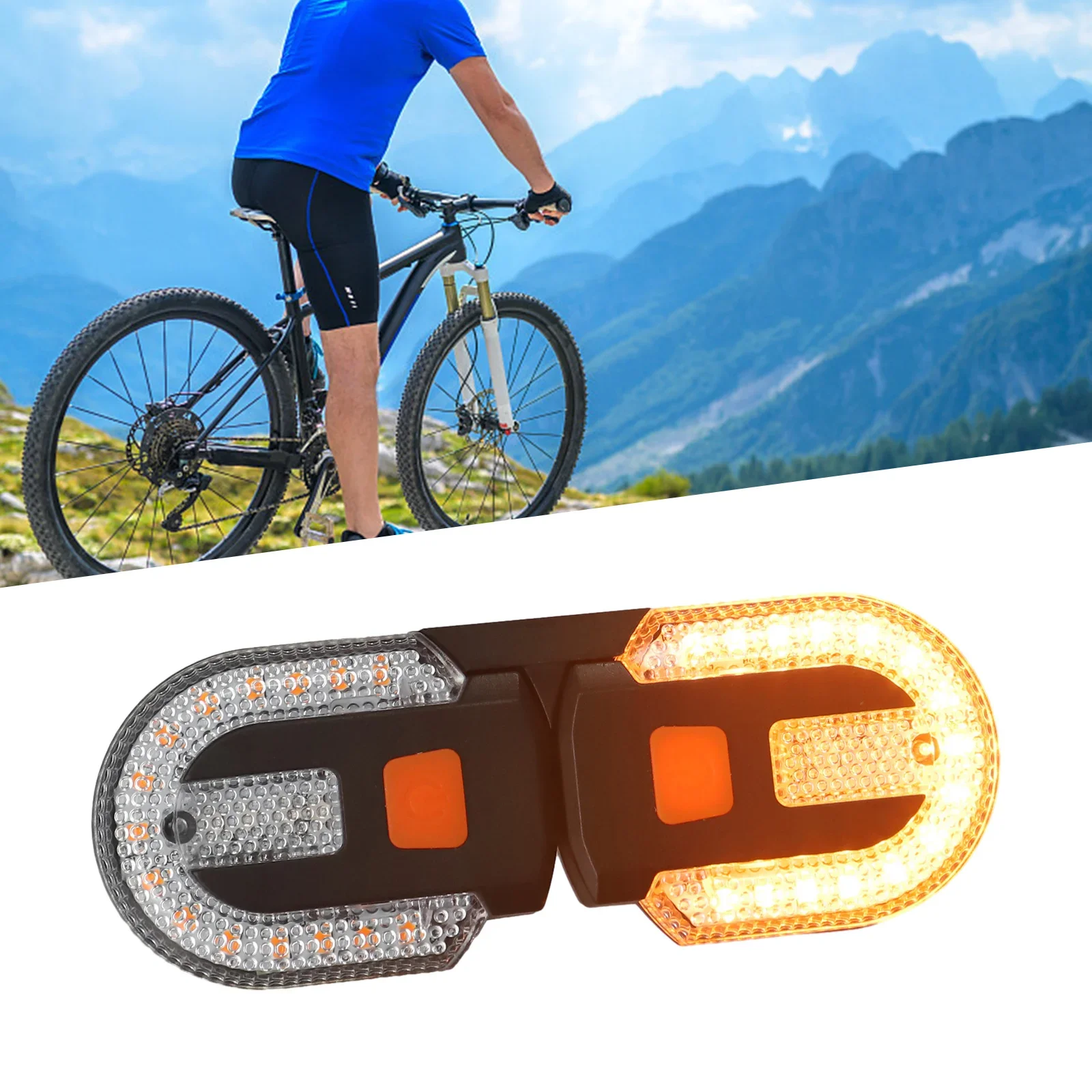 

Light Set Tail Light Bicycle Tail Light Bike Accessories Bright LED Cycling Parts Detachable MTB Road Turn Signal Light
