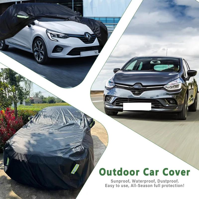 

Car Cover for Renault Clio - Outdoor Full Protection, Waterproof Dustproof Heat-Resistant, All-Season Use Exterior Accessories