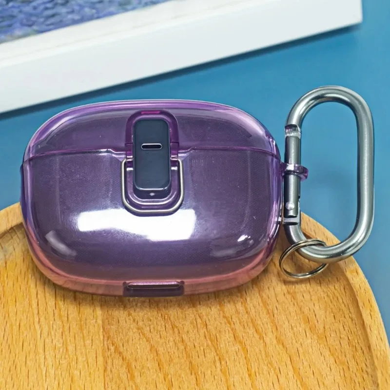 Custodia protettiva per JBL Vibe Beam/Wave 200TWS con gancio All Around Defense Custodia resistente ai graffi Custodia sicura