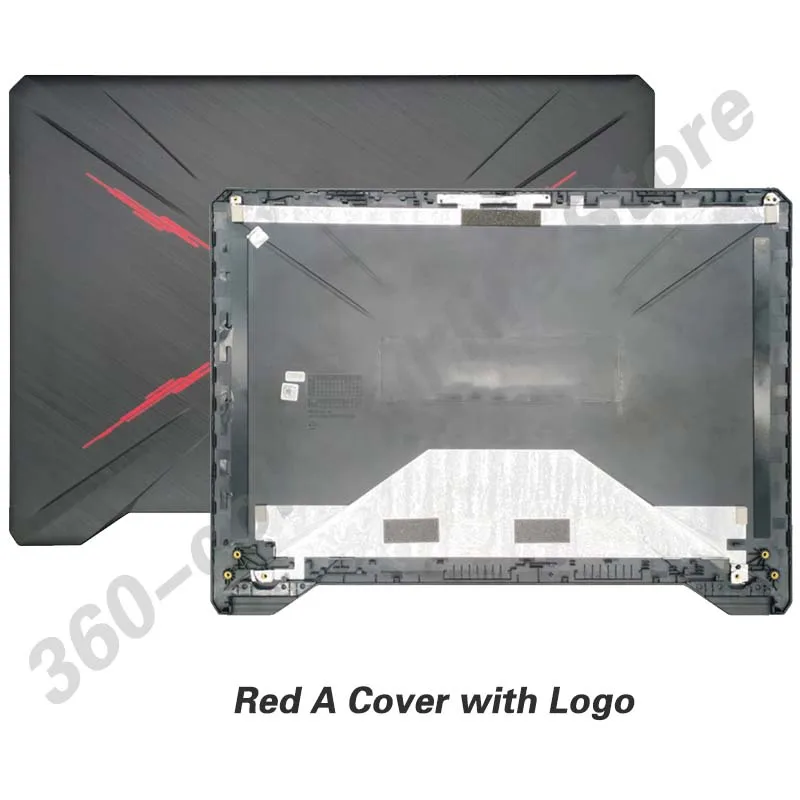 Novo para asus tuf gaming fx505 fx505g fx505gd fx505d fx86 fx86f fx95 portátil lcd capa traseira frente moldura dobradiças tela capa traseira