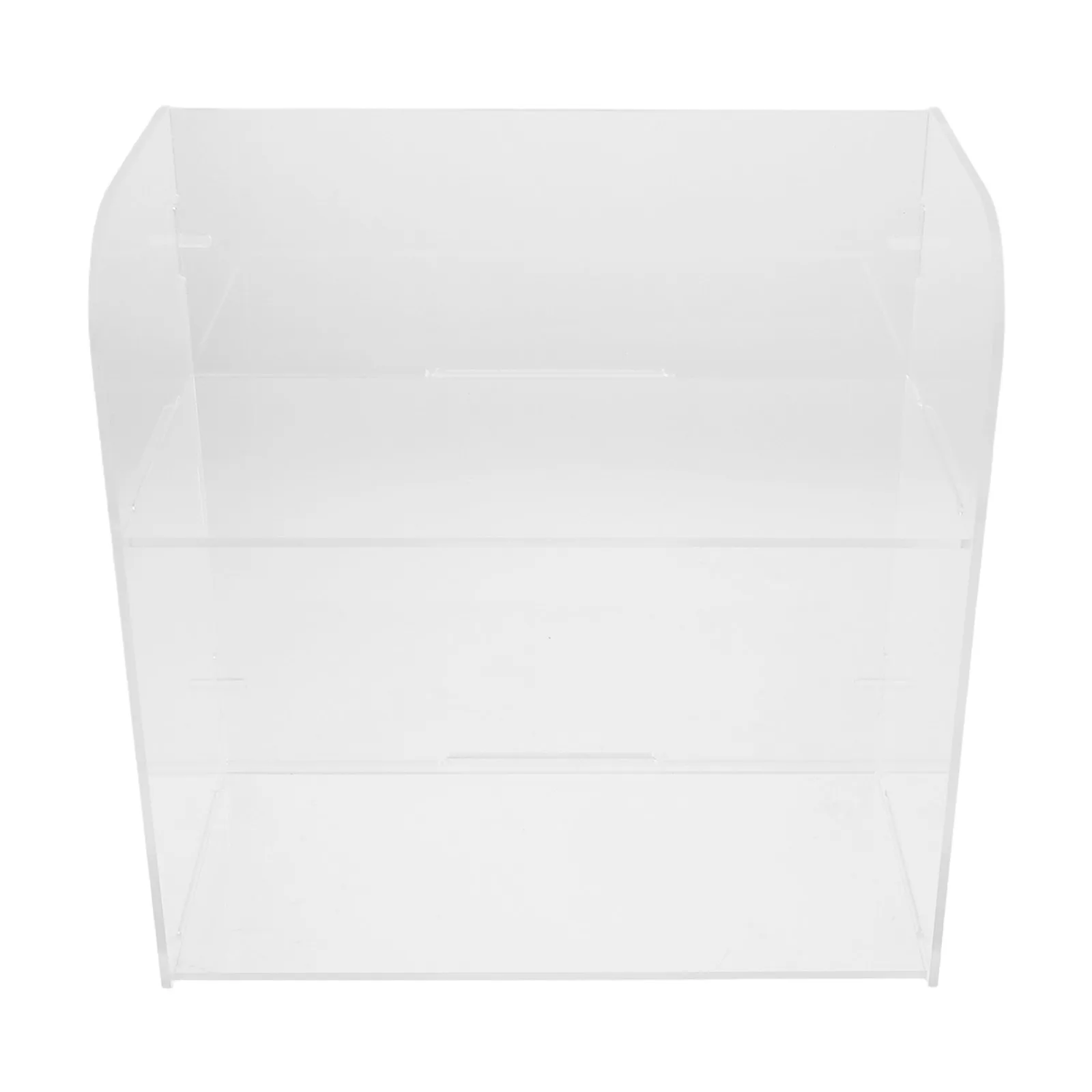 

Transparent Box Acrylic Makeup Storage Organizer Jewellery Rack Desk Clear Shelf Case Student Nail Polish Multilayer