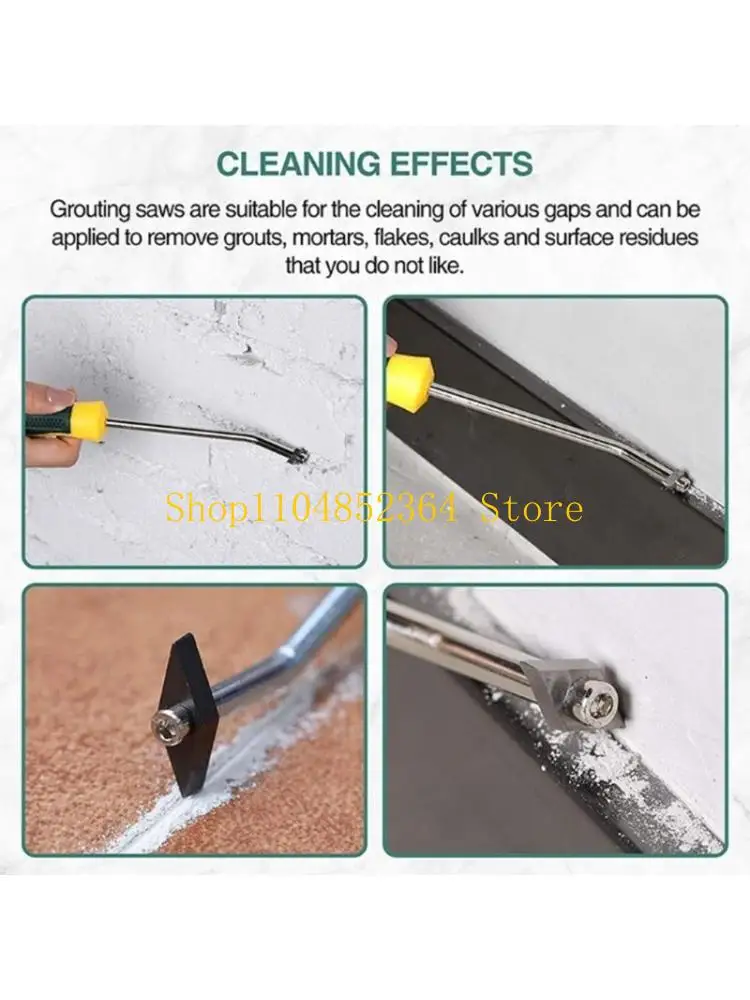 

652F 9Pcs/set Steel Ceramic Tile Drill Bit Tiles Grout Remover of Floor