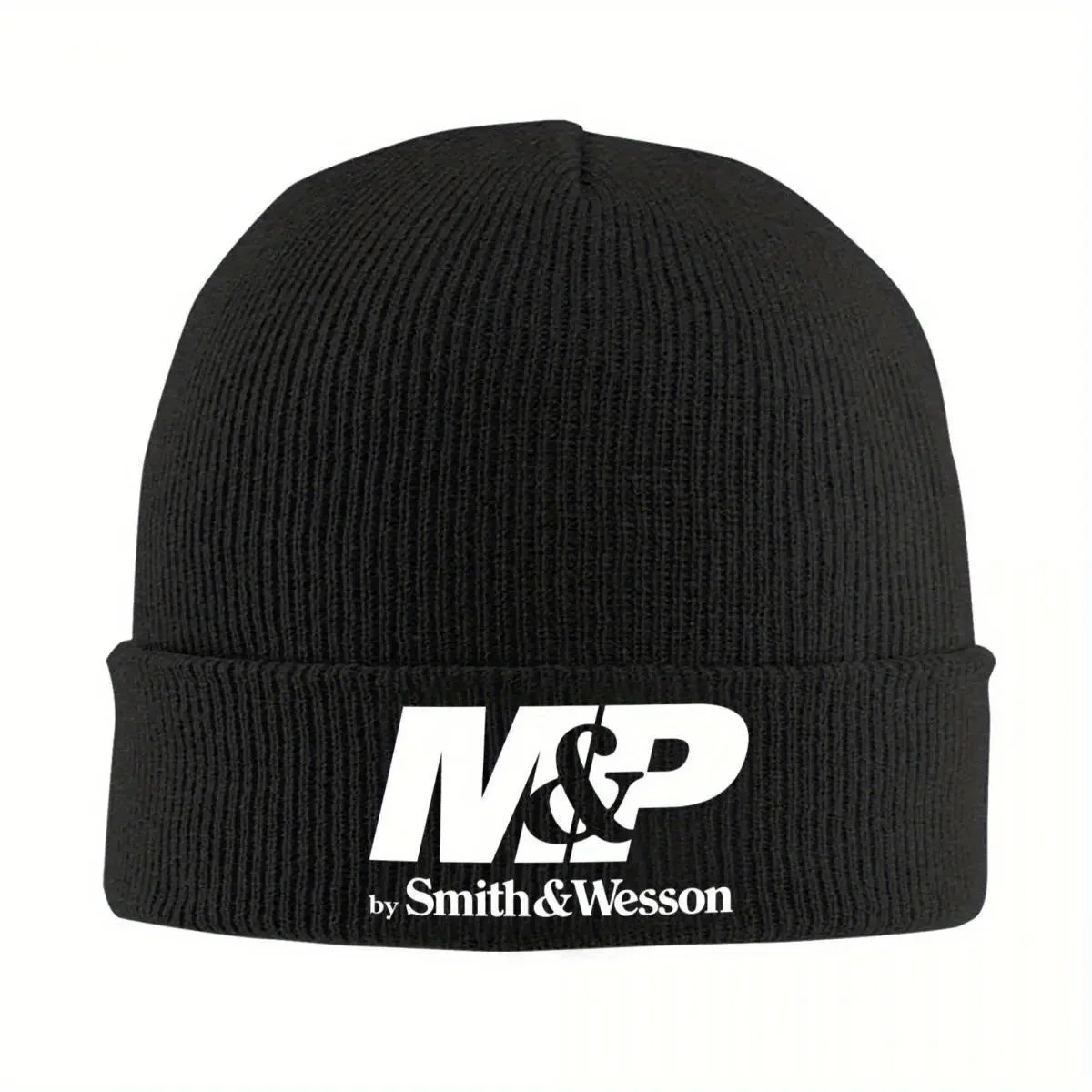 

2026 New Fashion Smith Wesson Beanie Winter Hats Knitted Cap Daily Baseball Cap