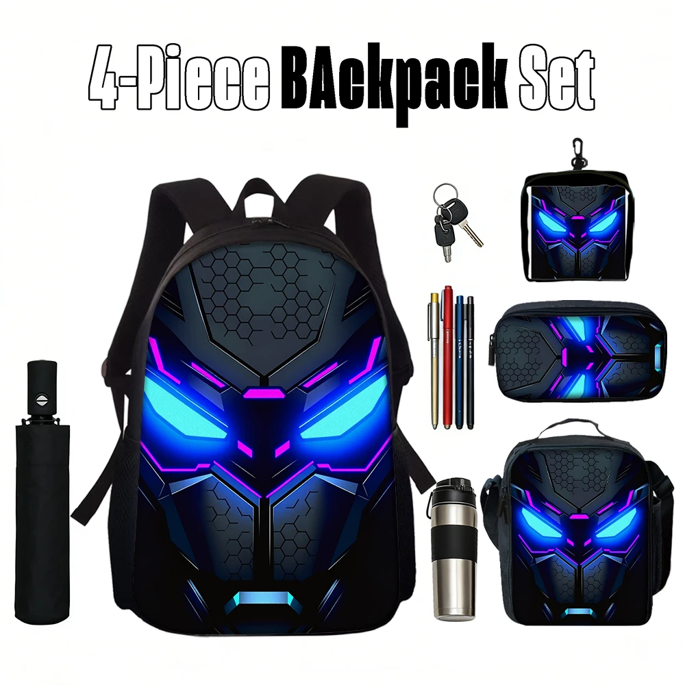 1/2/3/4/5PCS robot pattern Cyberpunk style perfect gift