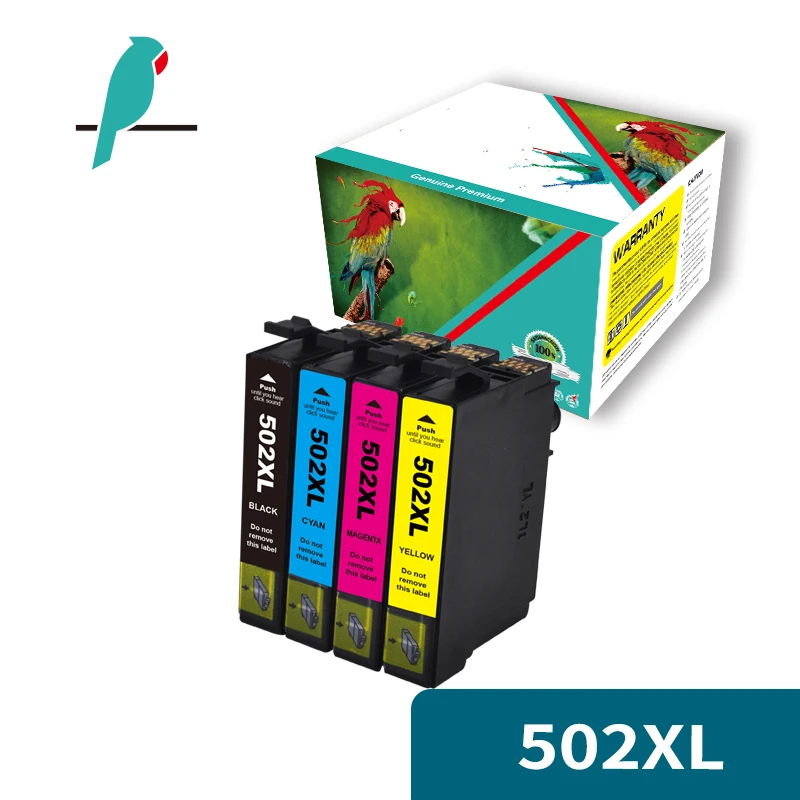 Compatible Ink Cartridges Epson 502 502XL T02W1 Expression Home XP-5105 XP-5100 XP5105 Workforce WF-2860DWF WF-2865DWF WF-2860