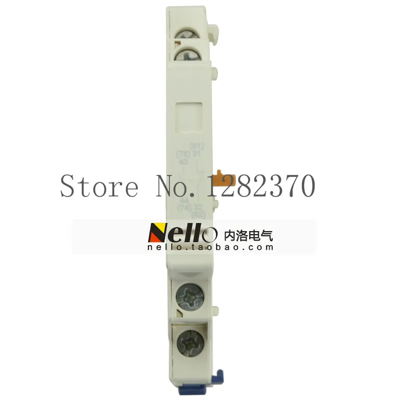 [ZOB] Authentic original motor circuit breaker auxiliary contacts 1 On 1 closed side mounting GVAN11  --10pcs/lot