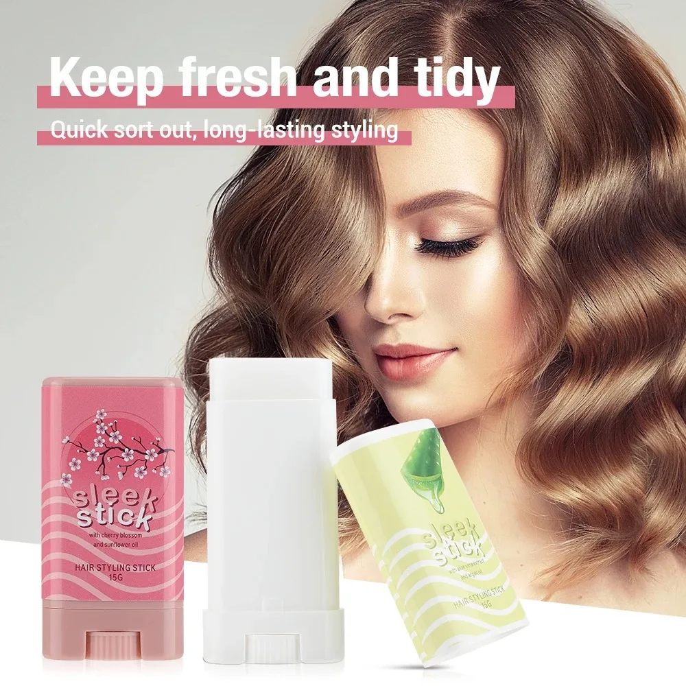 Professional Hair Artifact Hair Wax Stick Non Greasy Portable Styling Wax Fixed Fluffy Wax Hair Bar Children