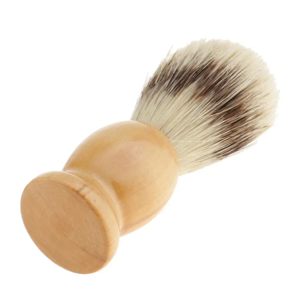 Safrety-cepillo de afeitar para peluquería y cuello, limpiador de polvo para barba y pelo