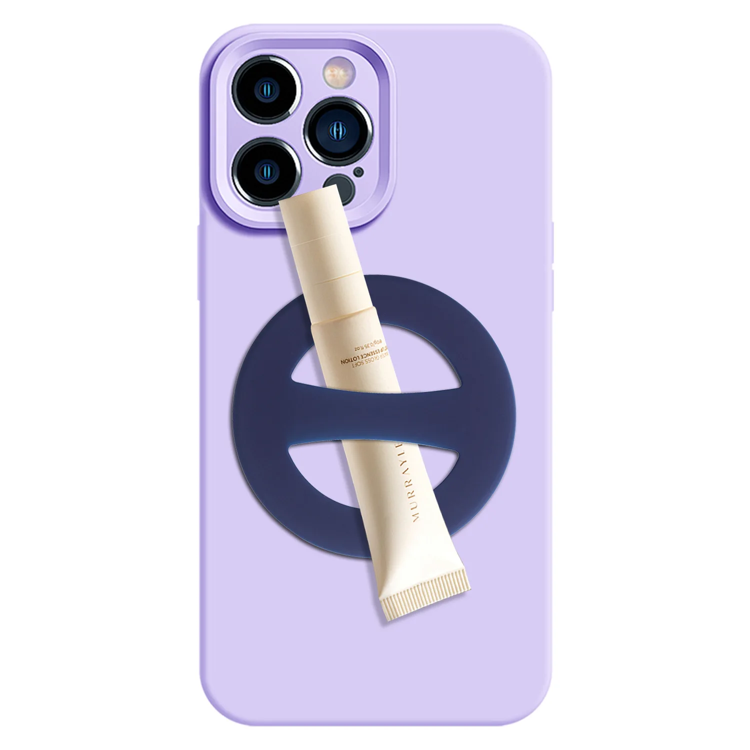 

Новый силиконовый магнитный держатель для губной помады для телефона, магнитный универсальный держатель для глазури для губ, задний держатель для телефона, кронштейн для женщин и девочек