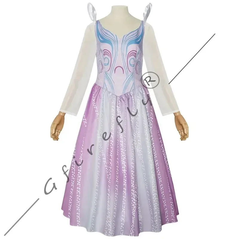 Wicked Cosplay Kostuum Glinda Elphaba Kleding Gotic Movie Party Rollenspel Heksen cosplay kleding volledige set hoed 2024New magic