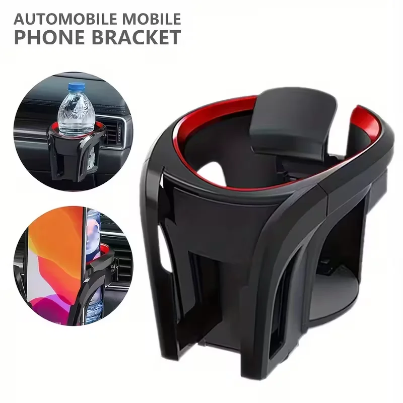 

1PC Car Cup Holder Air Vent Outlet Drink Coffee Bottle Holder Can Mounts Holders Beverage Ashtray Mount Stand Car Accessories