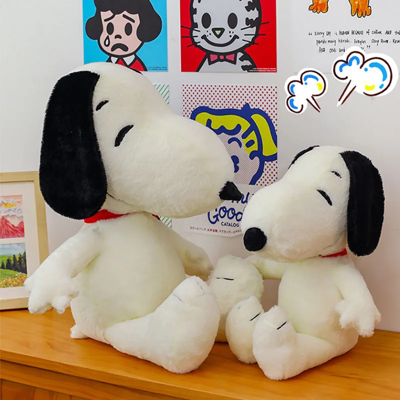 

50 см MINISO Disney Snoopy плюшевая игрушка мультяшное животное мягкая подушка детская игрушка День святого Валентина подарок на день рождения и Рождество
