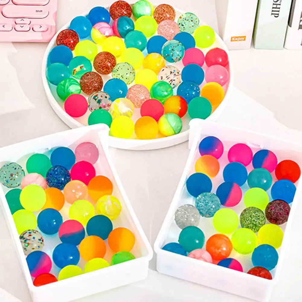 Giocattoli a sfera flessibili per bambini palline rimbalzanti colorate per divertimento senza fine palline colorate che rimbalzano divertimento giocattolo Indoor/outdoor per bambini