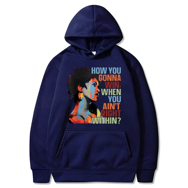 How You Gonna Win When You Ain't Right Within Lauryn Hill Graphic Hoodie Men Women Hip Hop Vintage Sweatshirt Oversized Hoodies