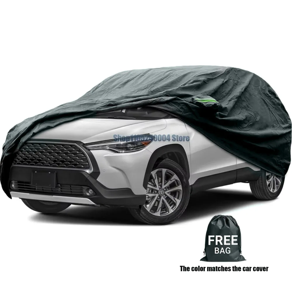 For Toyota Corolla Cross 2022-2025 Outdoor Car Covers Custom Fit Waterproof All Weather for Automobiles Rain Snow Sun Protector