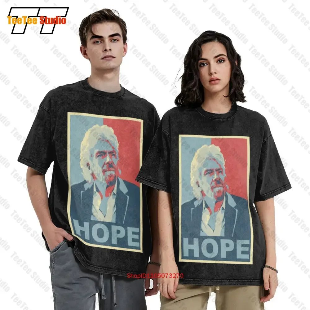 Richard Branson Hope Space Travel Entrepreneur Trader Investor Vintage Oversized T-Shirt 8GIS