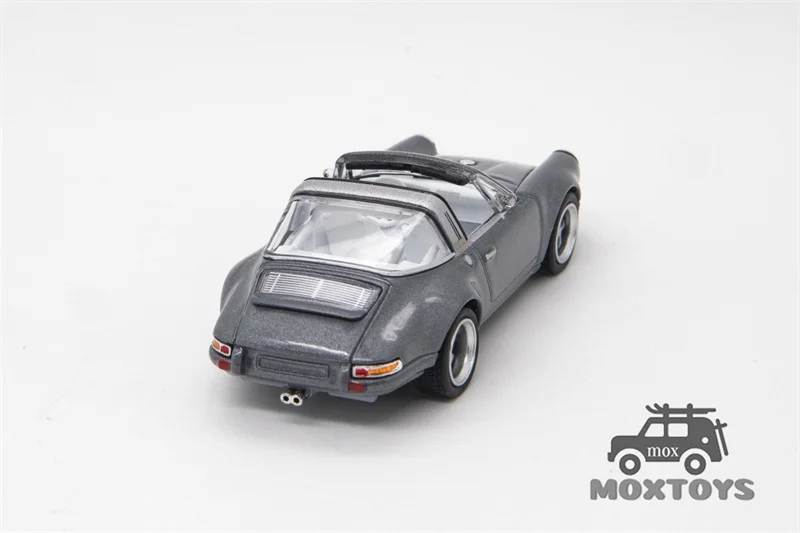 Pop Race 1:64 SINGER TARGA METALLIC GREY Diecast Model Car