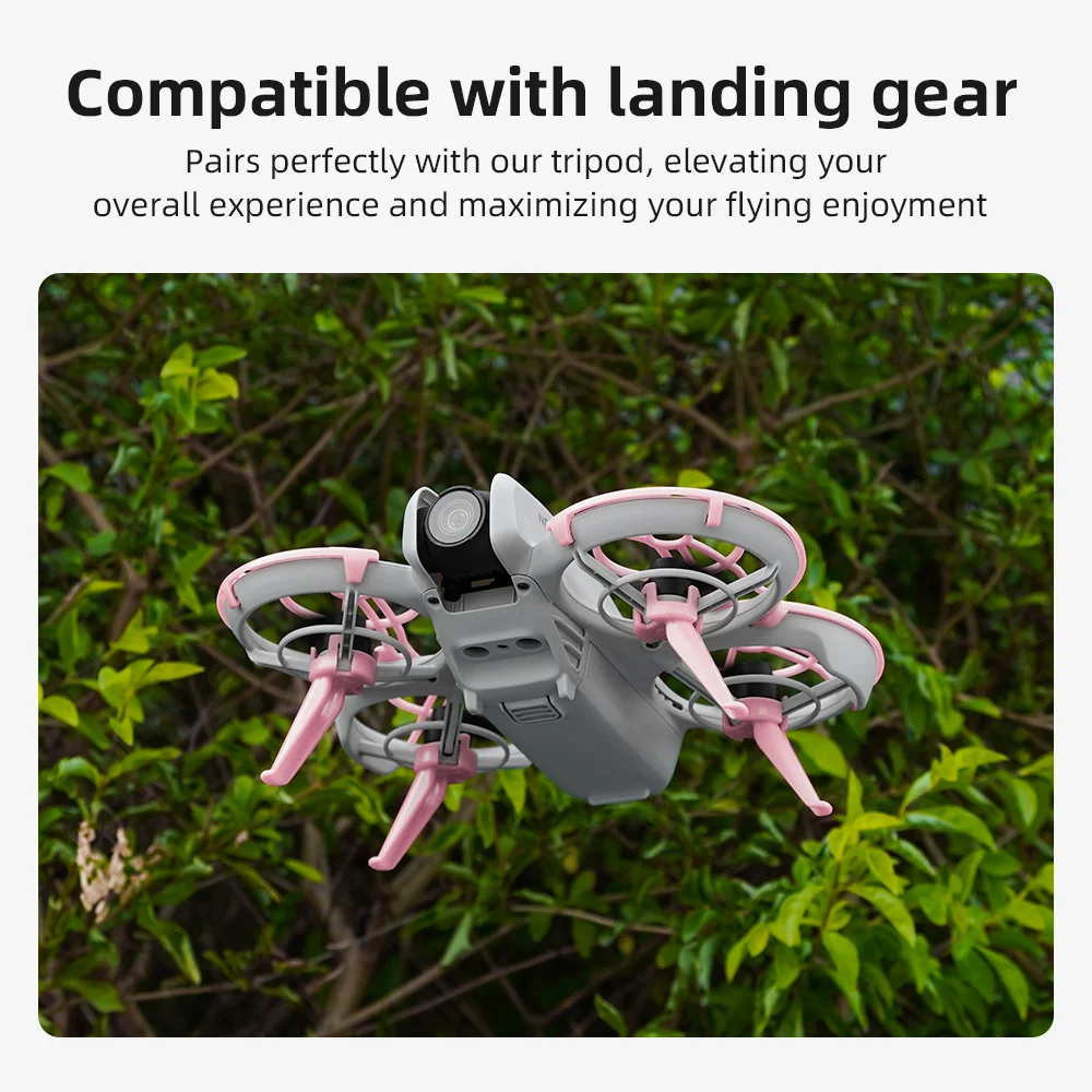 Trem de pouso para dji neo aumentar adereços hélice segurança drone acessórios anti-colisão suporte conjunto protetor