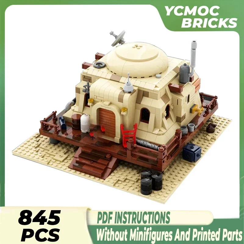 Modelo de película estrella Popular, ladrillos de construcción Moc, tecnología de ciudad del desierto espacial, bloques modulares, regalos, juguetes de Navidad, conjuntos DIY de montaje