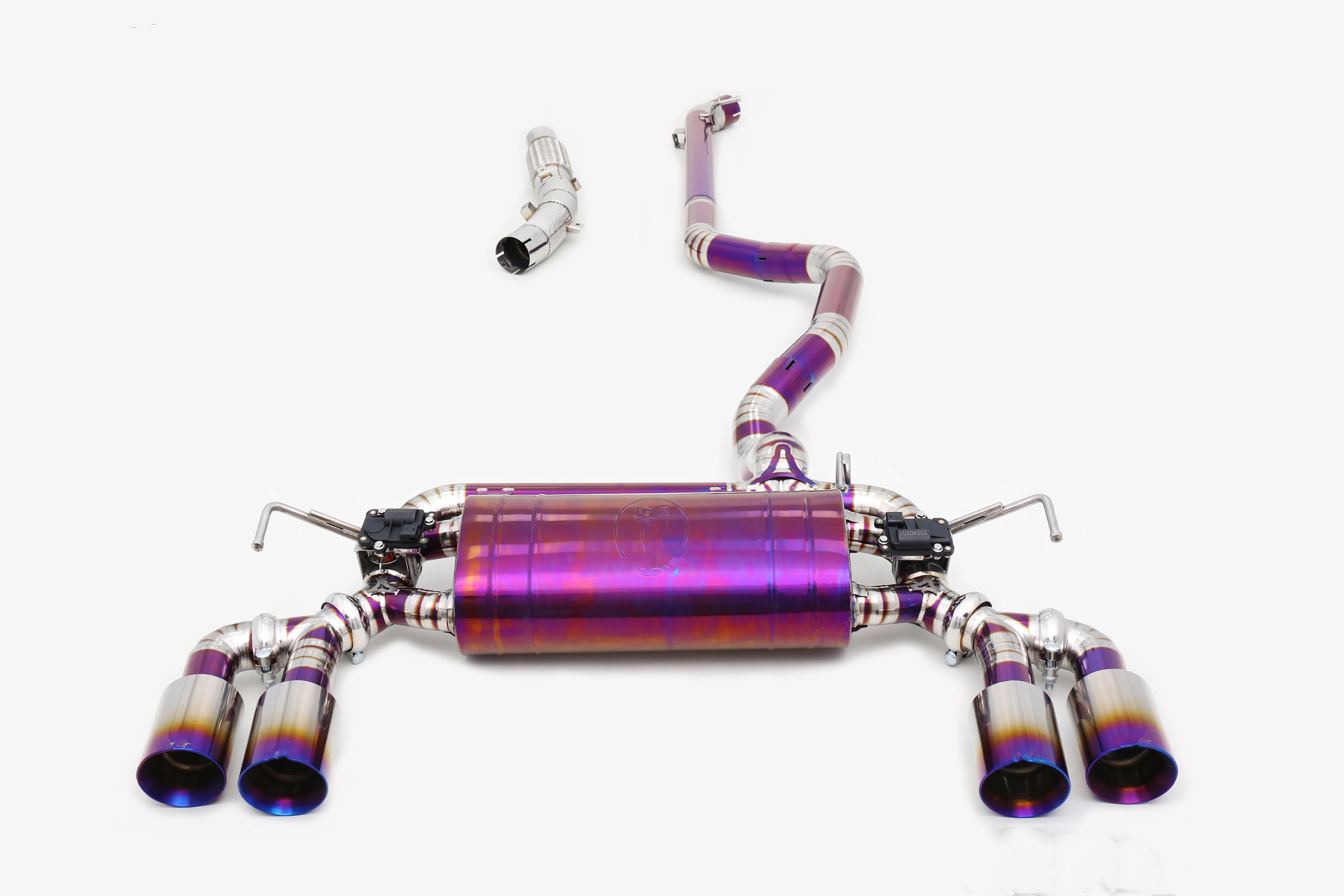 Custom 304 Stainless Steel/Titanium Valved Exhaust System Designed for Range Rover Sport Executive 3.0T