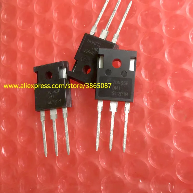 70N65F 70N65FDM1 70N65F DM1 SGT70N65F SGT70N65FDM1 SGT70N65FDM1P7 SGT70N65FDN1 TO-247 IGBT Transistor 10pcs Original New