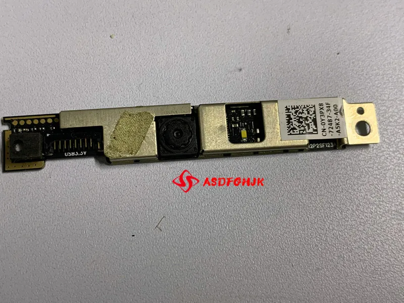 Original FOR Dell Inspiron 15 3521 5521 5537 5737 5721 CN-0Y3PX8 Laptop Webcam Camera 0Y3PX8 Y3PX8 Test OK Free Shipping