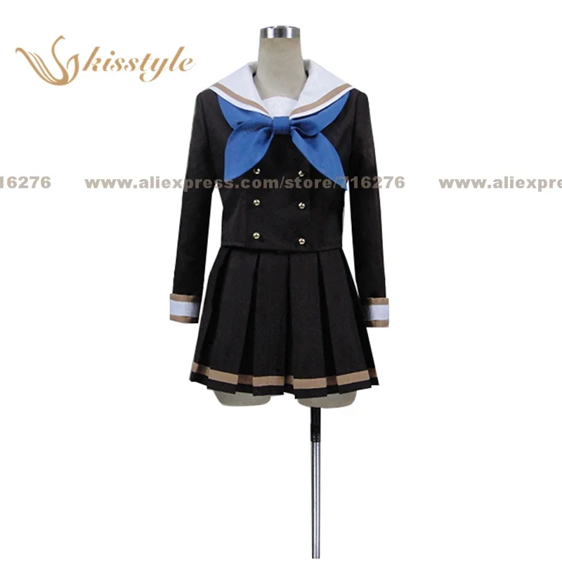 Kisstyle Fashion Sound! Euphonium Third Year High School Blue Bow Uniform Cosplay Costume