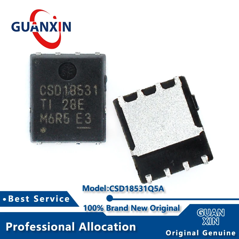 

100% New CSD18531Q5A CSD18531Q5AT VSONP-8 Marking CSD18531