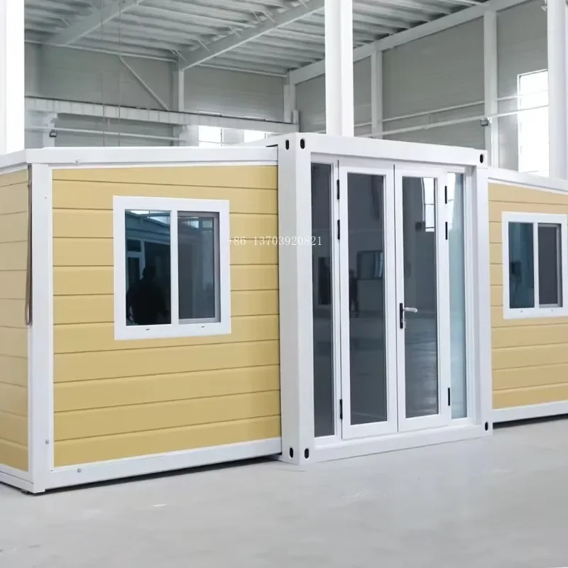 Economic 20 Ft 40 Ft Foldable Expandable Container House Steel Structural Materials Modular Residential Prefabricated Houses