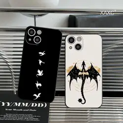F-Fourth Wing Phone Case For iPhone 15,14,13,12,11 Plus,Pro,Max,XR,XS,X,7,8 Plus,SE,Mini Silicone Soft