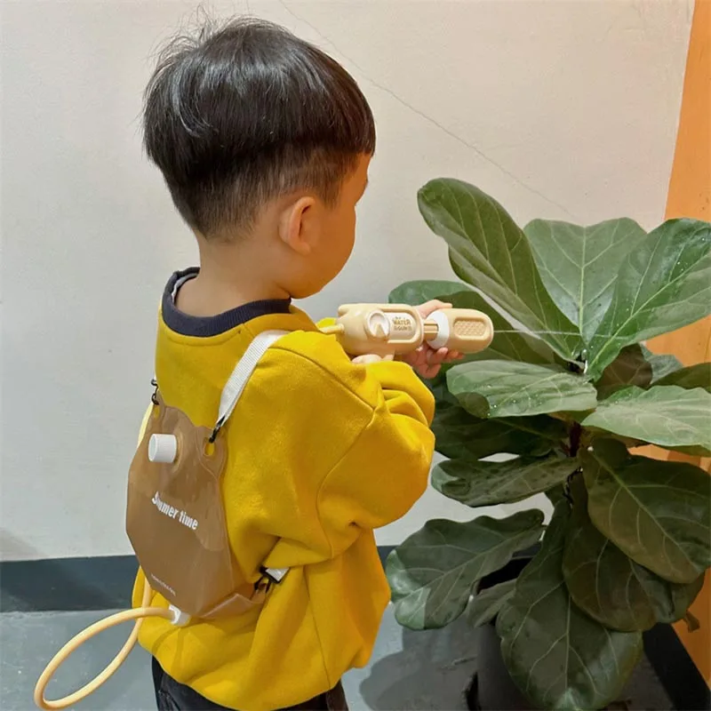Sac de pulvérisation de odorà eau souple avec sac à dos pour enfants, jeux d'été amusants pour la famille, jouets de cour de plage en plein air, cadeaux pour garçons, Squ343