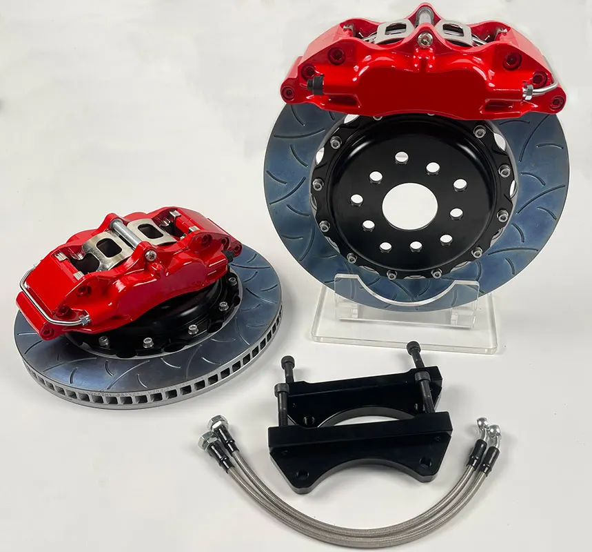 

Modified Racing Brake Calipers FOR 5200 Big Brake Kits 4 POT Caliper Sports Brake Disk 330mm 300Mm for 17 inch Wheel