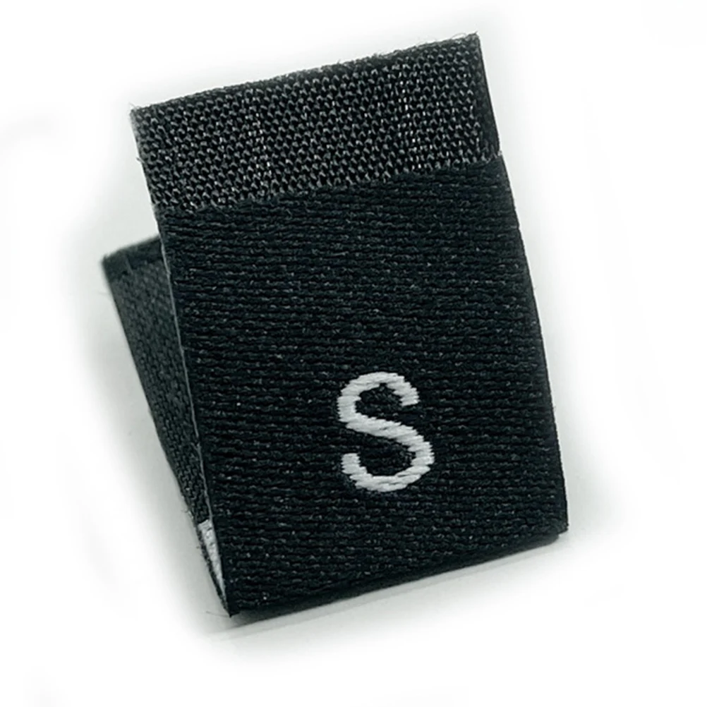 

900 Pcs Unisex Clothes Size Label Wash Mark Apparel Clothing Labels Sew Tags for Polyester