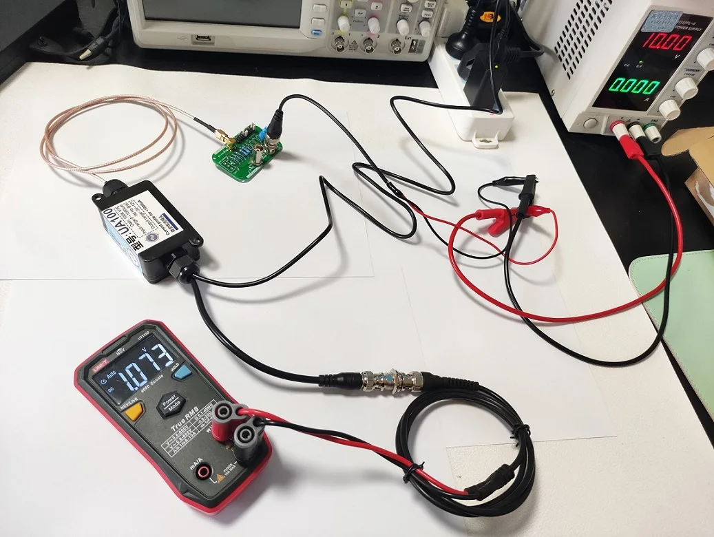 UA100 Current Probe for Microamp, Standard Current Probe for Small Current, BNC Interface, Single-End Current Mode,