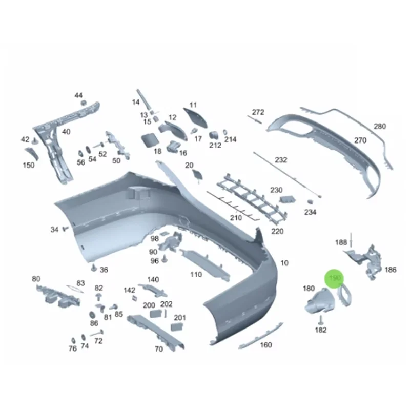 A2058852321 A2058852221 c200 260 لتر e220 am g e53 إطار الكسوة #2