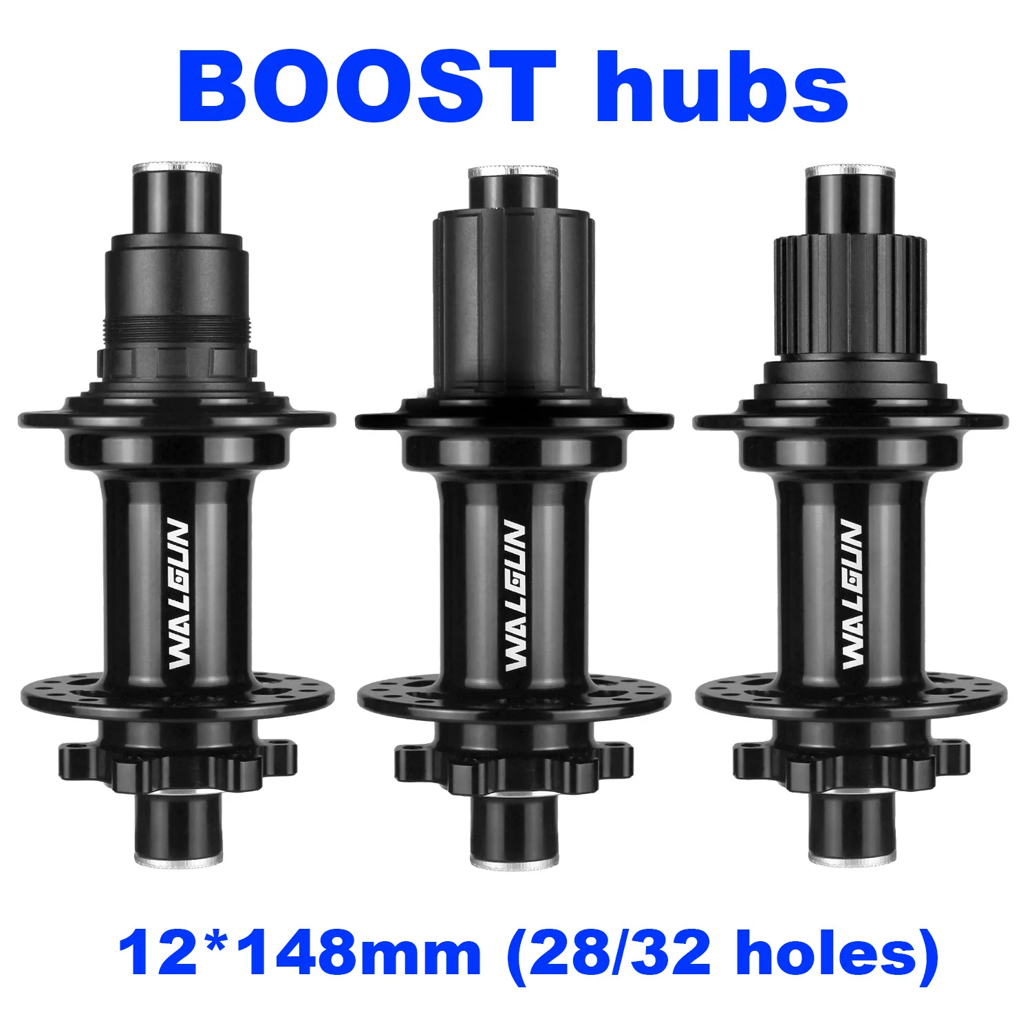 

WALGUN Bicycle Hubs 7075 Aluminum Alloy Body 6-Paw 3-Tooth Freehub 120 The Ultra-light Aluminum Alloybody Is CNC Machined