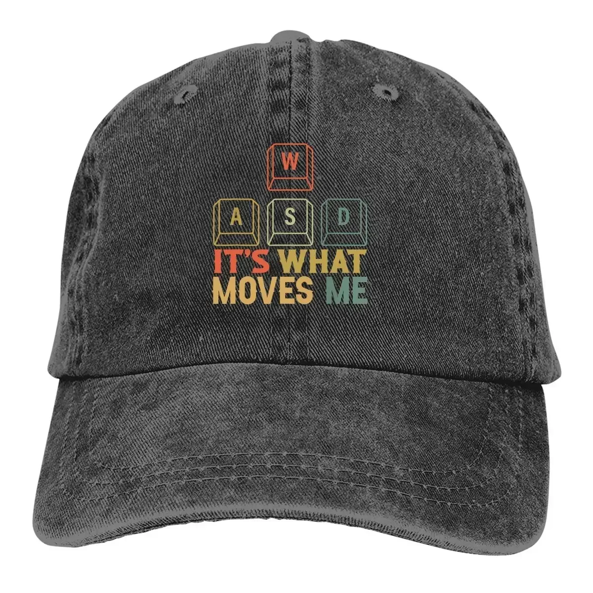 New Cool WASD PC Gamer Keyboard Baseball Cap Men Hats Women Visor Protection Snapback Computer Cpu Core Caps