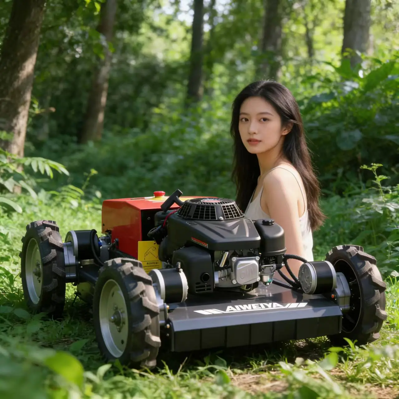 

Индивидуальные колесные газонокосилки для ландшафтных работ, специальные триммеры для городских зеленых зон, прополочные машины, радиоуправляемые газонокосилки