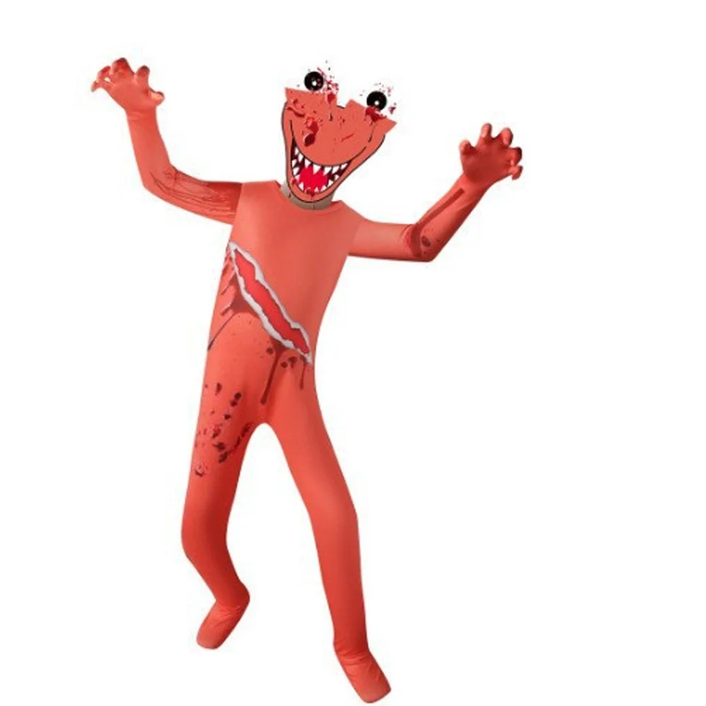 أزياء الهالوين لعام 2025 Damis Canival Rarcenciel Pour Enfants Garcons Combinaison De Jeu Dhorreur De Monstre Bleu Wiki Kids #5