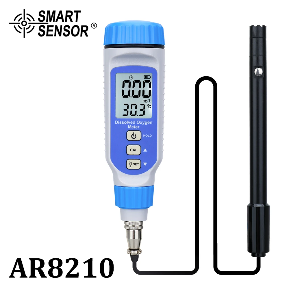 Digital Dissolved Oxygen Meter Water Quality Tester Portable Oxygen Analyzer Pen Type Water Oxygen Contents Detector