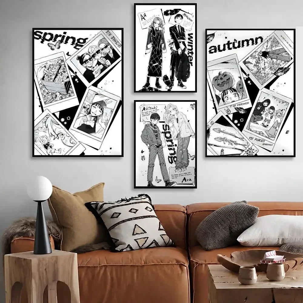 Manga  Guy She Liked Wasnt  a Guy Poster  Character Print Japanese Graphic Streaming Film Style Wall Artwork Bedroom Decor