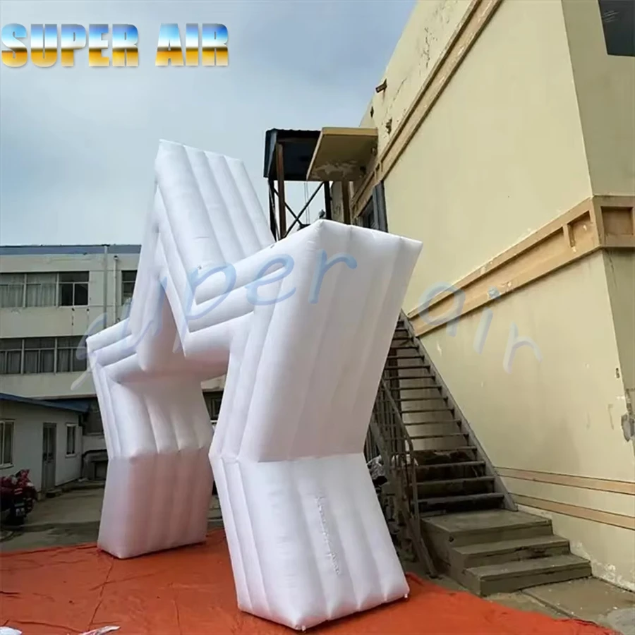 Diseño especial, arco inflable gigante con forma de estrella, estrellas de soplado de aire, decoración de entrada, arco, club nocturno, accesorios de decoración para eventos